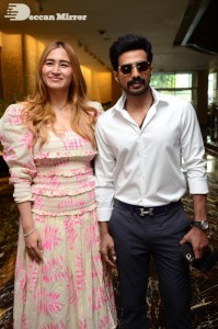 Aranya Movie Pre-Release Event attended by Actors Rana Daggubati, Director Sekhar Kammula and other cast and crew. Also in attendance were Actor Venkatesh and Badminton Player Gutta Jwala