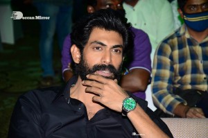Aranya Movie Pre-Release Event attended by Actors Rana Daggubati, Director Sekhar Kammula and other cast and crew. Also in attendance were Actor Venkatesh and Badminton Player Gutta Jwala