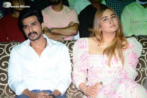 Aranya Movie Pre-Release Event attended by Actors Rana Daggubati, Director Sekhar Kammula and other cast and crew. Also in attendance were Actor Venkatesh and Badminton Player Gutta Jwala
