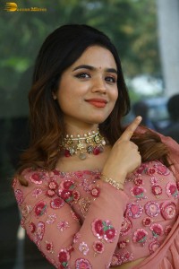 indian actress arati podi in a lovely pink lehenga choli dress