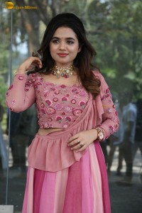indian actress arati podi in a lovely pink lehenga choli dress