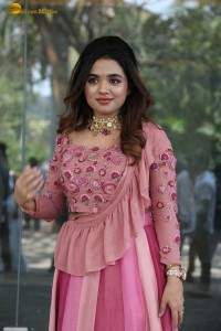 indian actress arati podi in a lovely pink lehenga choli dress