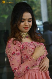 indian actress arati podi in a lovely pink lehenga choli dress