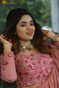 indian actress arati podi in a lovely pink lehenga choli dress