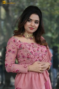 indian actress arati podi in a lovely pink lehenga choli dress