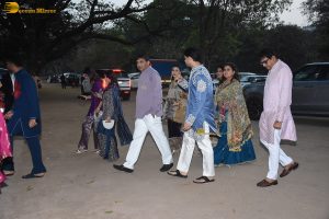 Arjun Tendulkar’s Mehendi Ceremony attended by Sachin Tendulkar, Anjali Tendulkar, Sara Tendulkar, Raj Thackeray, and other celebrities
