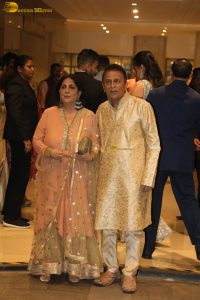 Arjun Tendulkar’s Wedding Ceremony attended by Tendulkar family, Ambani family, Bachchan family, Shah Rukh Khan family, Aamir Khan, and several cricketers and celebrities