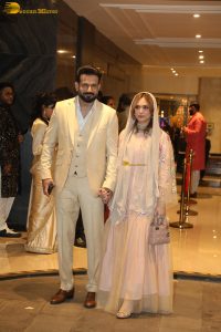 Arjun Tendulkar’s Wedding Ceremony attended by Tendulkar family, Ambani family, Bachchan family, Shah Rukh Khan family, Aamir Khan, and several cricketers and celebrities