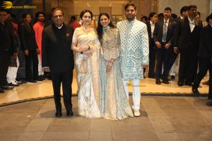 Arjun Tendulkar’s Wedding Ceremony attended by Tendulkar family, Ambani family, Bachchan family, Shah Rukh Khan family, Aamir Khan, and several cricketers and celebrities