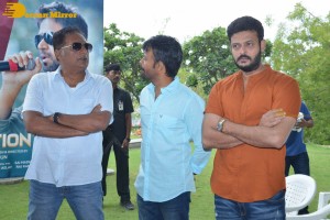 Pawan Kalyan attends the launch of Arjun directorial with Vishwak Sen and Aishwarya Arjun