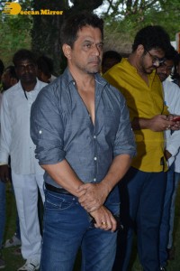 Pawan Kalyan attends the launch of Arjun directorial with Vishwak Sen and Aishwarya Arjun