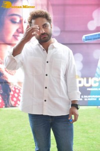 Pawan Kalyan attends the launch of Arjun directorial with Vishwak Sen and Aishwarya Arjun