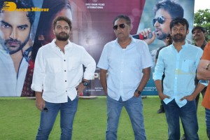 Pawan Kalyan attends the launch of Arjun directorial with Vishwak Sen and Aishwarya Arjun