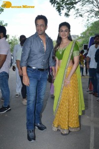 Pawan Kalyan attends the launch of Arjun directorial with Vishwak Sen and Aishwarya Arjun