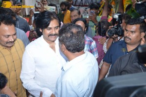 Pawan Kalyan attends the launch of Arjun directorial with Vishwak Sen and Aishwarya Arjun