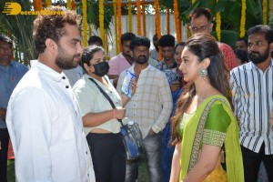 Pawan Kalyan attends the launch of Arjun directorial with Vishwak Sen and Aishwarya Arjun