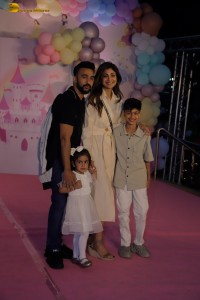 Aayush Sharma and Arpita’s daughter Ayat's Birthday attended by Kajal Aggarwal, Riteish and Genelia Deshmukh, Sunny Leone, and Sania Mirza