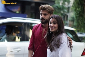 Bollywood Celebrities including Salman Khan have attended the Ganesh Chaturthi Celebrations at Arpita’s house