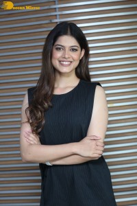 Telugu Actress Asha Bhat beautiful in a black dress