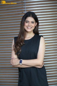 Telugu Actress Asha Bhat beautiful in a black dress