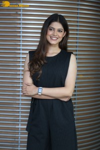 Telugu Actress Asha Bhat beautiful in a black dress