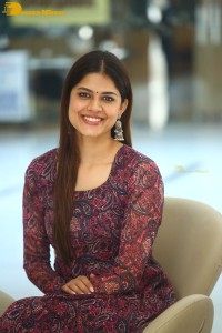 Actress Asha Bhat photoshoot in a brownish red dress