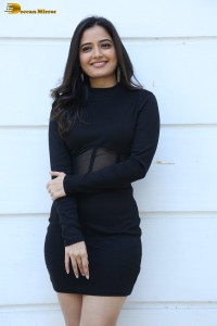 actress ashika ranganath photoshoot in a tight mini dress