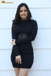 actress ashika ranganath photoshoot in a tight mini dress