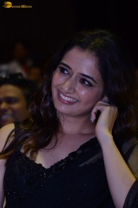 actress Ashika Ranganath beautiful in a black saree