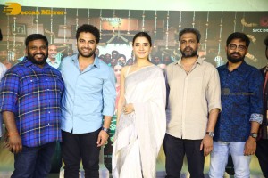 Ashoka Vanamlo Arjuna Kalyanam Press Meet attended by Vishwak Sen and Rukshar Dhillon