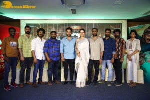 Ashoka Vanamlo Arjuna Kalyanam Press Meet attended by Vishwak Sen and Rukshar Dhillon
