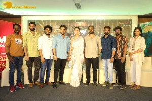 Ashoka Vanamlo Arjuna Kalyanam Press Meet attended by Vishwak Sen and Rukshar Dhillon