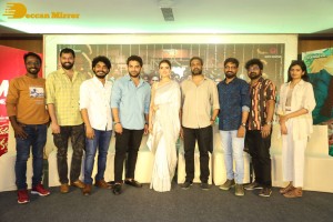 Ashoka Vanamlo Arjuna Kalyanam Press Meet attended by Vishwak Sen and Rukshar Dhillon