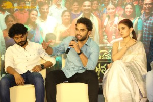 Ashoka Vanamlo Arjuna Kalyanam Press Meet attended by Vishwak Sen and Rukshar Dhillon