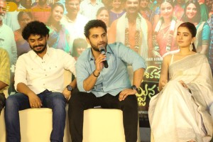 Ashoka Vanamlo Arjuna Kalyanam Press Meet attended by Vishwak Sen and Rukshar Dhillon