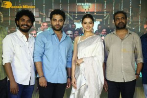 Ashoka Vanamlo Arjuna Kalyanam Press Meet attended by Vishwak Sen and Rukshar Dhillon