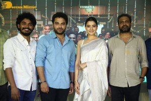 Ashoka Vanamlo Arjuna Kalyanam Press Meet attended by Vishwak Sen and Rukshar Dhillon