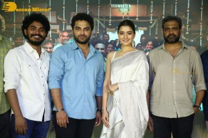 Ashoka Vanamlo Arjuna Kalyanam Press Meet attended by Vishwak Sen and Rukshar Dhillon