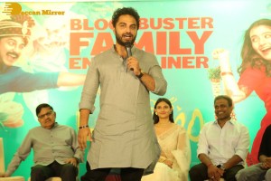 Success Meet of Ashoka Vanamlo Arjuna Kalyanam movie attended by Rukshar Dhillon, Vishwak Sen, Allu Aravind and others