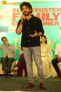 Success Meet of Ashoka Vanamlo Arjuna Kalyanam movie attended by Rukshar Dhillon, Vishwak Sen, Allu Aravind and others