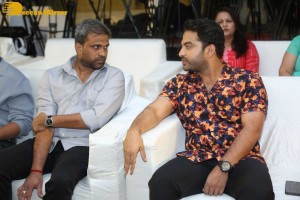 Vishwak Sen and Rukshar Dhillon attend the Trailer launch program of ‘Ashoka Vanamlo Arjuna Kalyanam’ movie