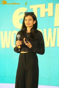 Vishwak Sen and Rukshar Dhillon attend the Trailer launch program of ‘Ashoka Vanamlo Arjuna Kalyanam’ movie