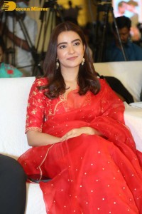 Vishwak Sen and Rukshar Dhillon attend the Trailer launch program of ‘Ashoka Vanamlo Arjuna Kalyanam’ movie