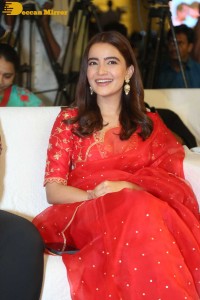 Vishwak Sen and Rukshar Dhillon attend the Trailer launch program of ‘Ashoka Vanamlo Arjuna Kalyanam’ movie