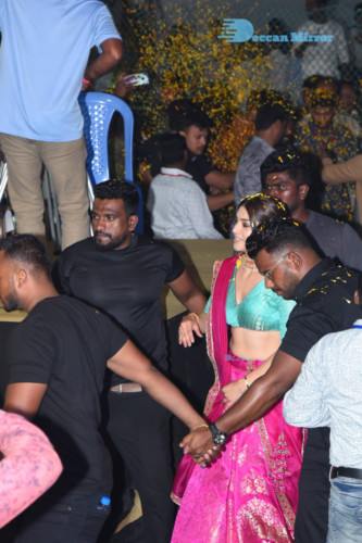 Pictures from Aswathama movie Audio launch