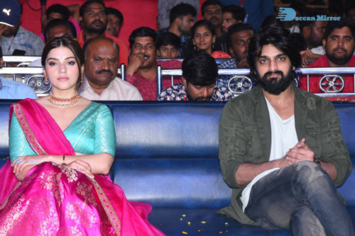 Pictures from Aswathama movie Audio launch