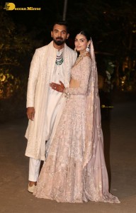 marriage pics of actress athiya shetty and cricketer KL Rahul