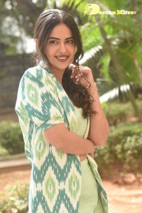 Actress Avika Gor Photoshoot in a Green Dress