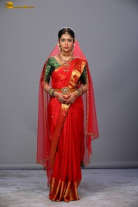 actress avika gor photoshoot in bridal saree