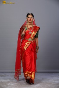 actress avika gor photoshoot in bridal saree